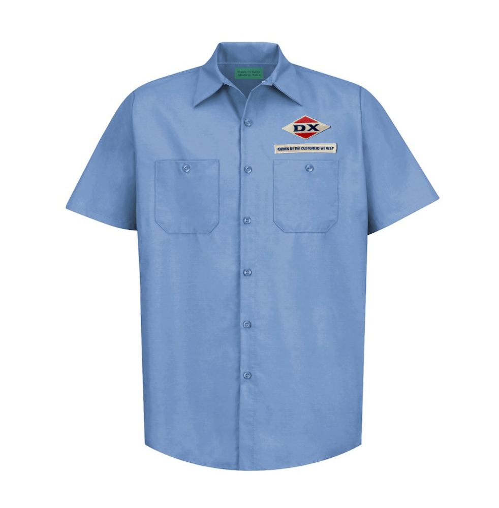 Replica Sodapop Curtis and Steve Randle DX gas station attendant's work  shirt.